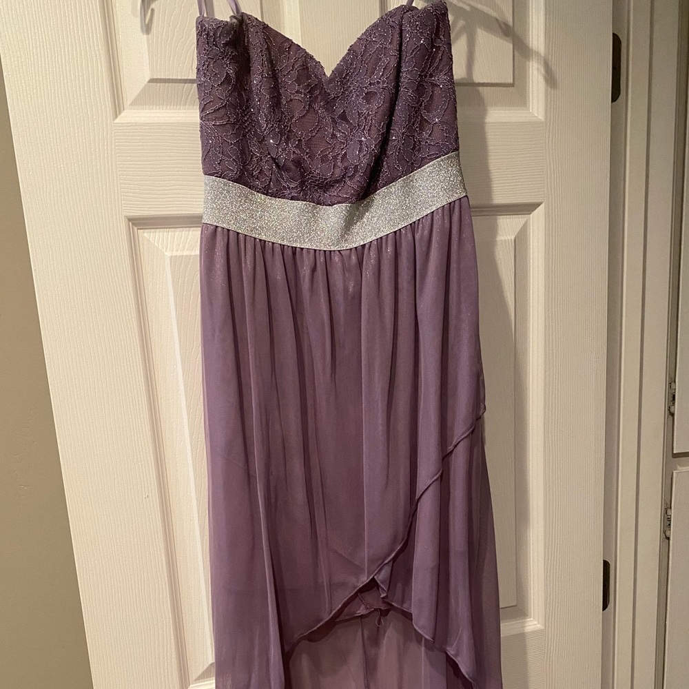 Strapless Prom Dress